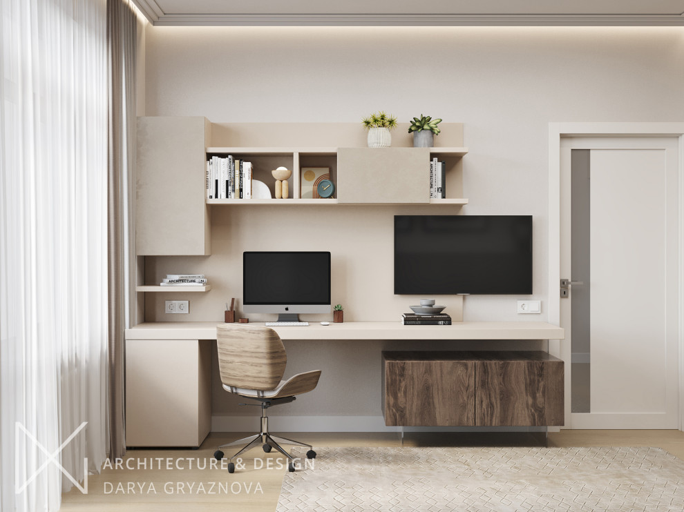 Монохромная городская квартира