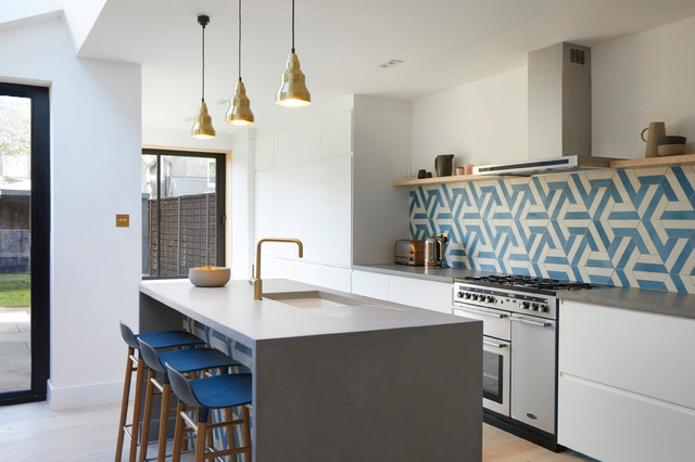 How to Redesign a Long, Thin Kitchen | Houzz UK