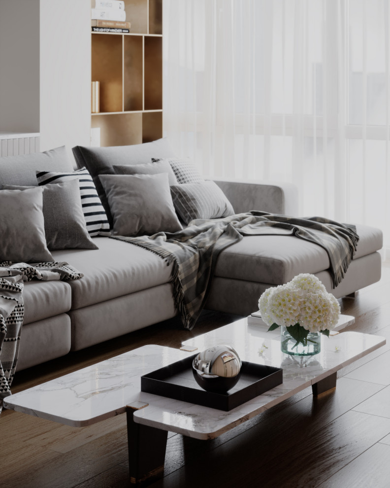 Дизайн интерьера двухуровневой квартиры