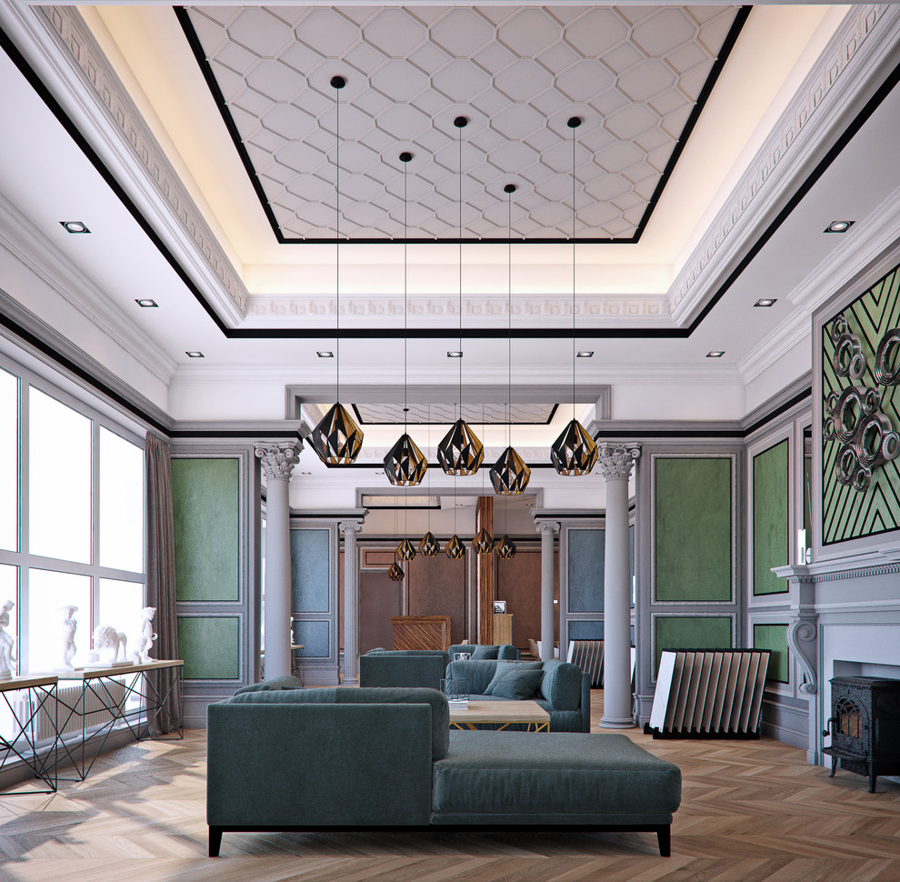 Шоу-рум салона гипсовой лепнины Бенар