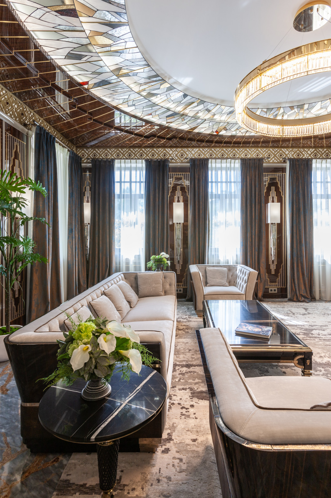 Дом в стиле ар-деко