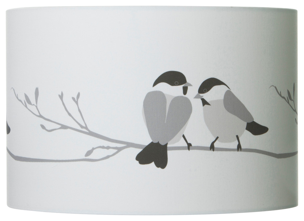 Willow Tit Songbird Lampshade, Large