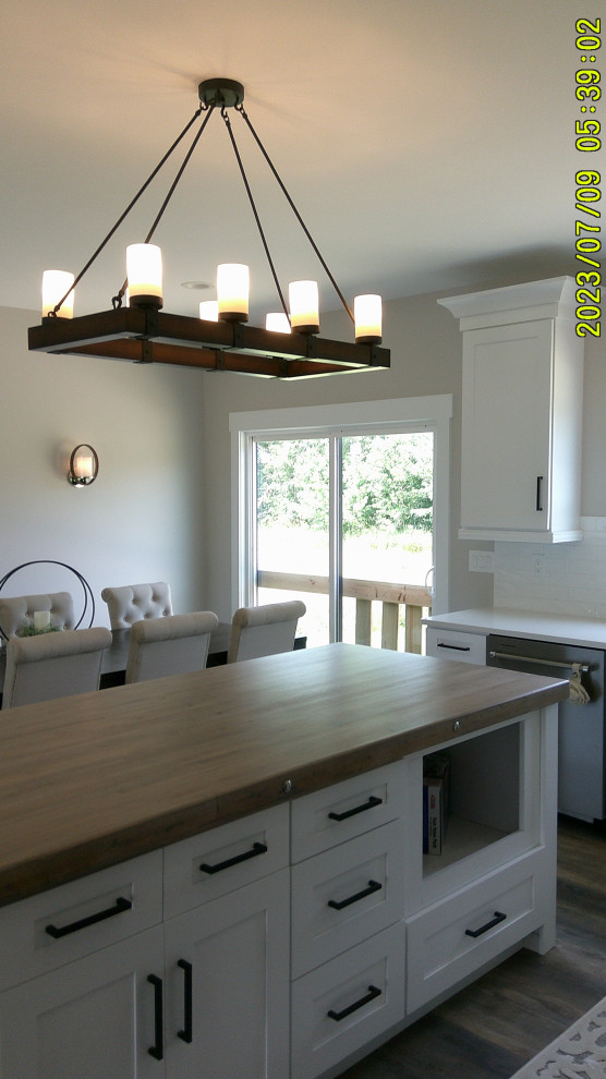 White Ranch Home With Farmhouse Flair