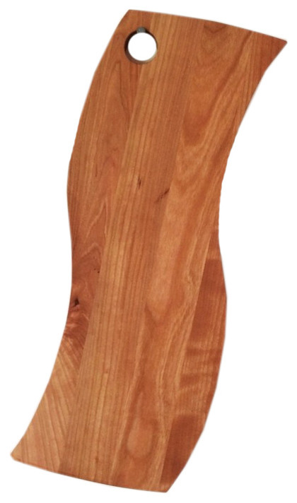 Shaped Cherry Serving Board