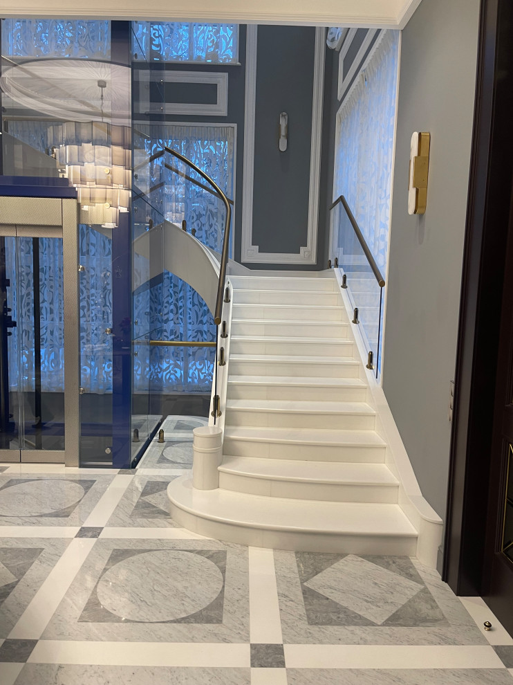 Ограждение Стекло-Поручень