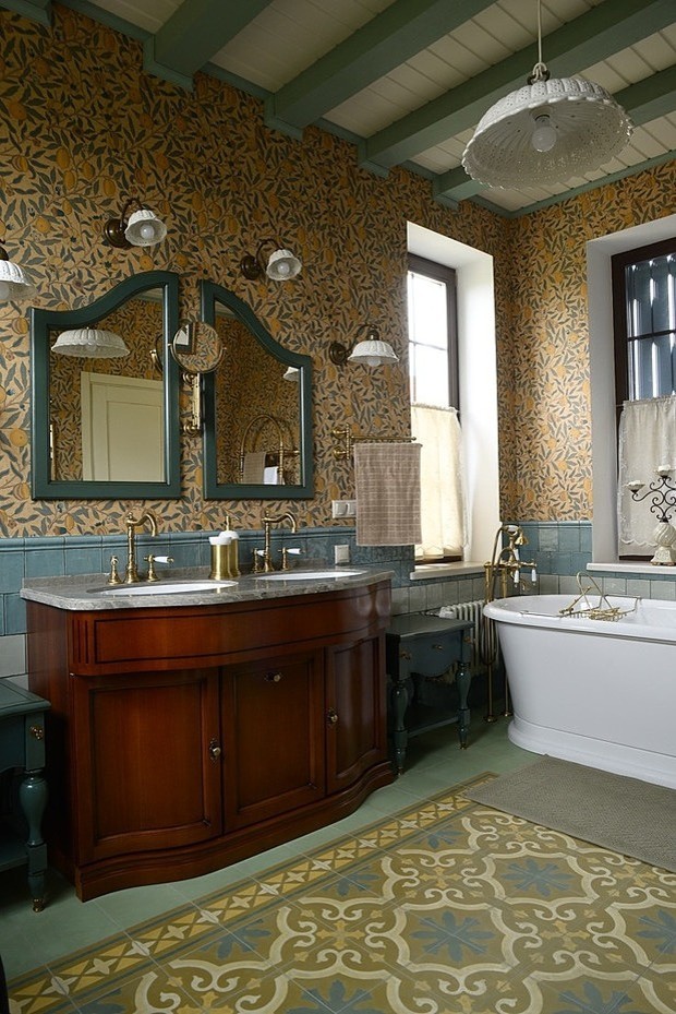 Реализованный проект реконструкции особняка