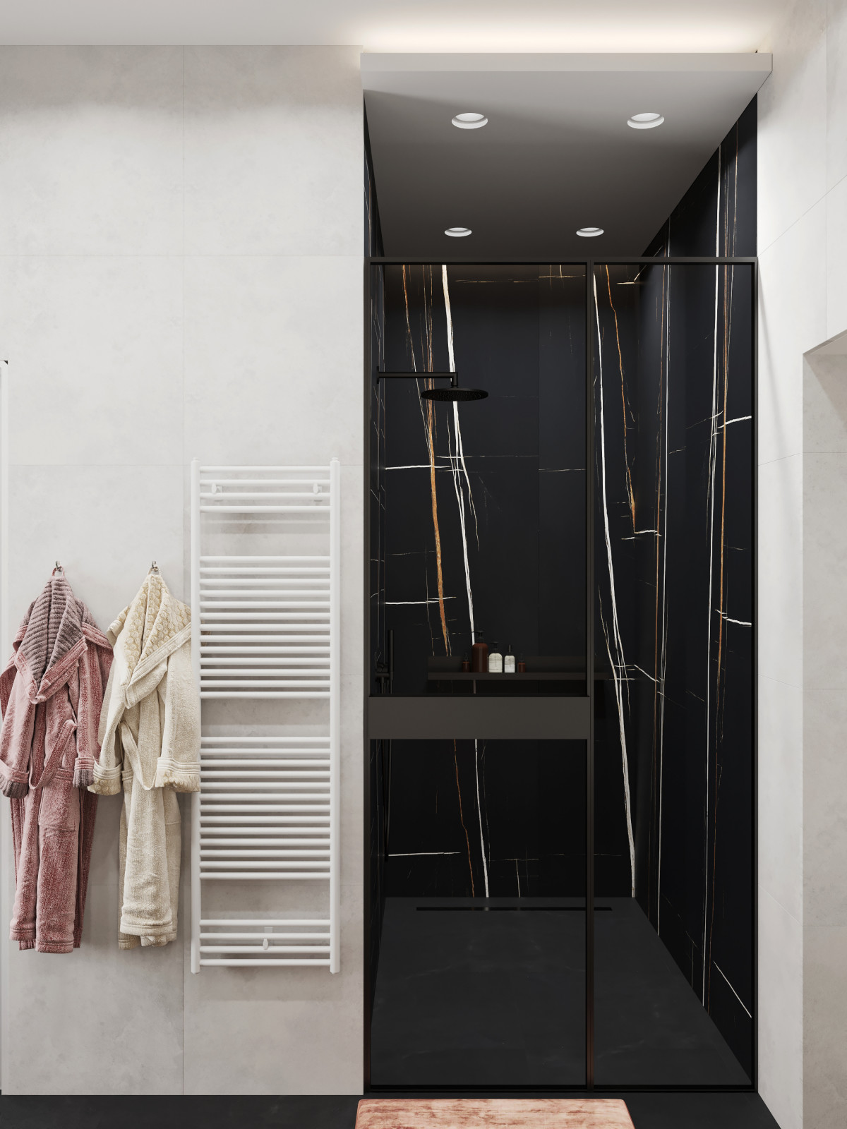 Дом в Репинских усадьбах. Мастер-ванная