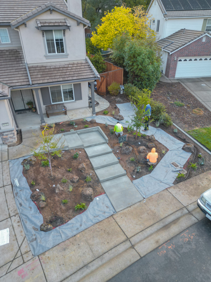 El Dorado Hills front yard remodel