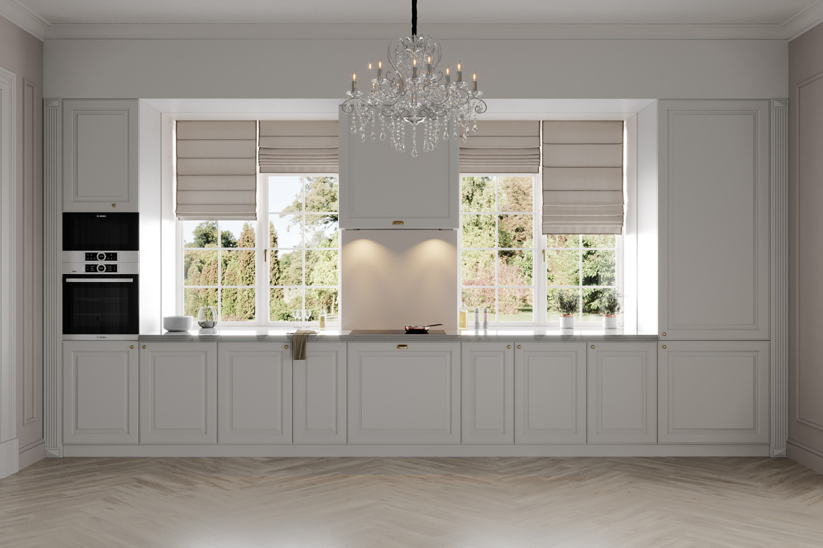 Дом в классическом стиле, 500 м2