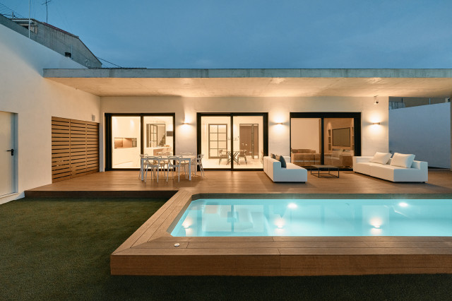 Casa VA contemporary-veranda