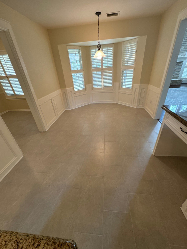 Wood Flooring Refinish & Tile Update