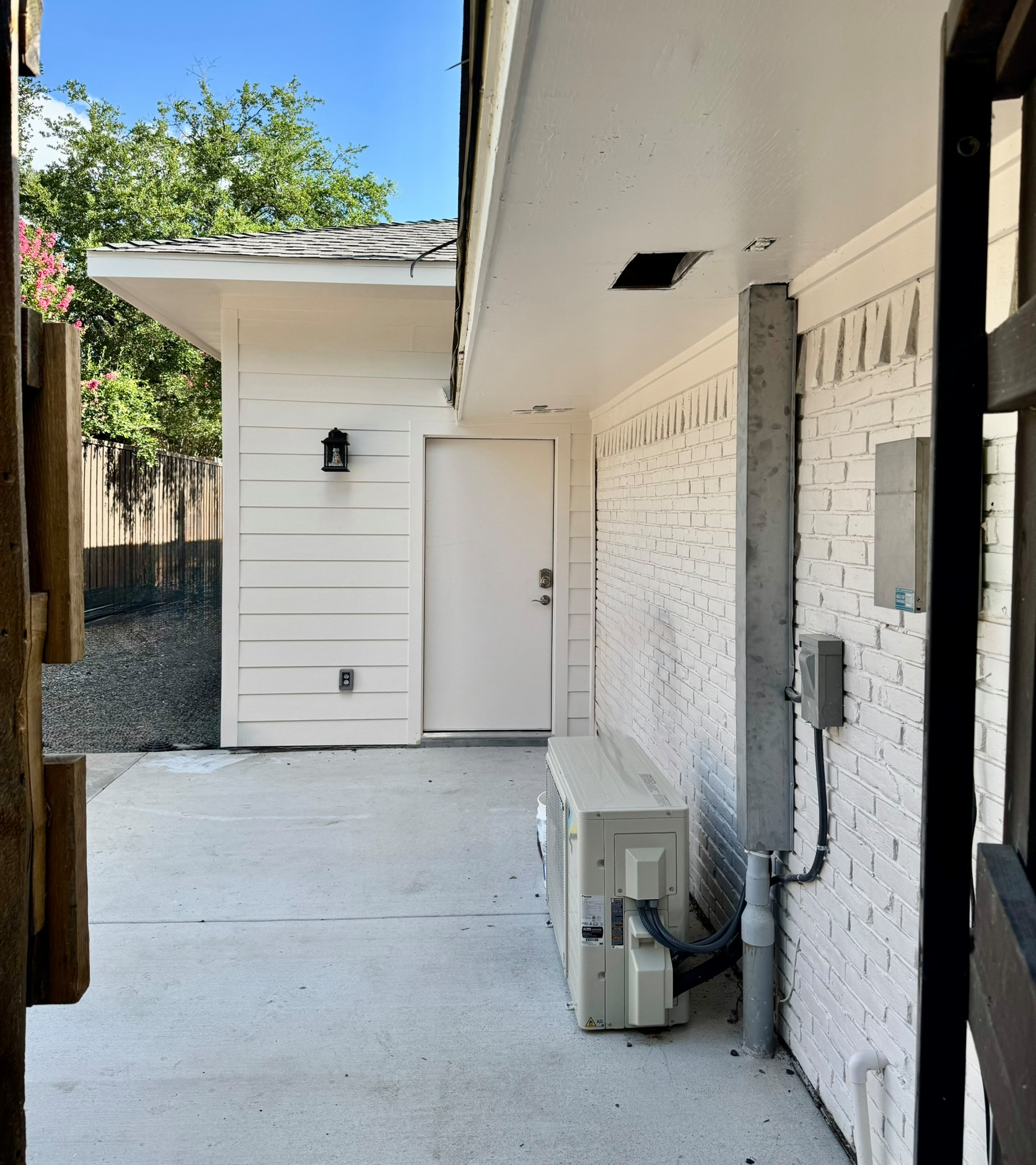 75244 - Preston Hollow - Garage Conversion, Garage Addition - BEFORE and AFTER