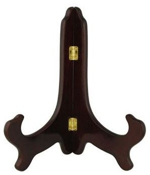 Solid Rosewood Plate Stand (6 in. H)