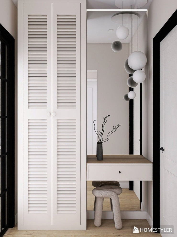 Прихожая в стиле джапанди