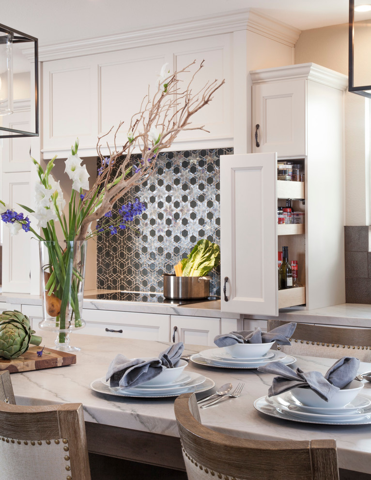 Inspiration for a transitional kitchen remodel in San Diego