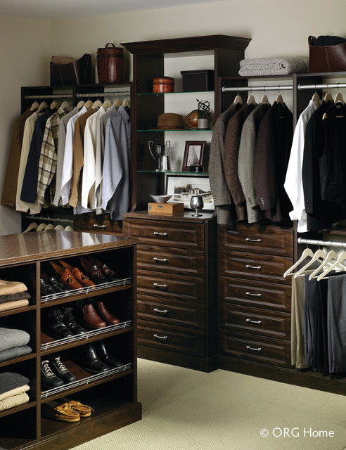 Master Closet traditional-cabinet
