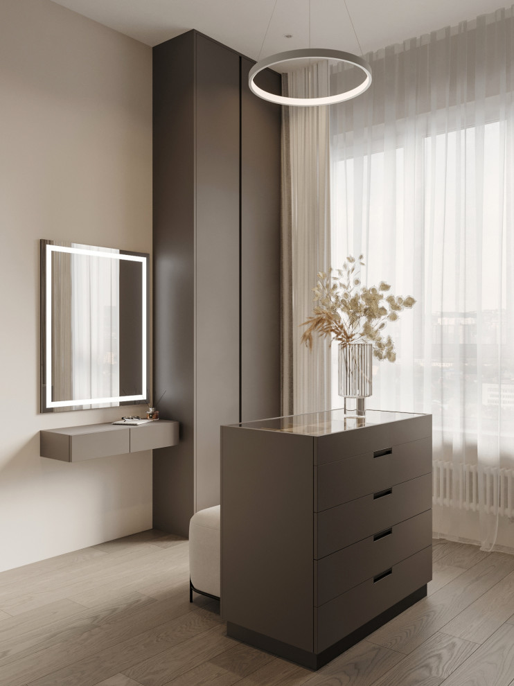 Светлая квартира для семьи из двух человек