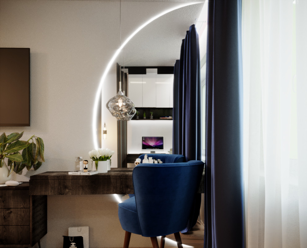 Интерьер на лесной