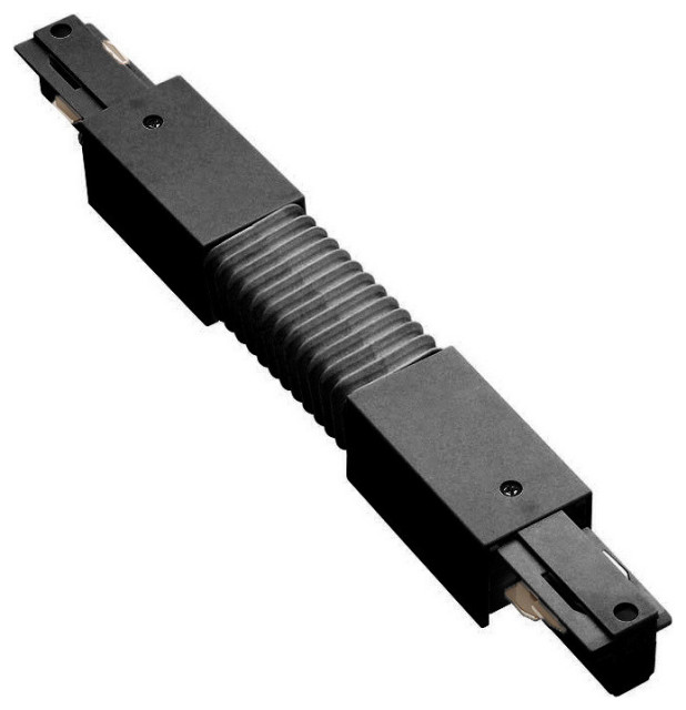 WAC Lighting Accessory "W" Track Flexible Connecter, Black Finish