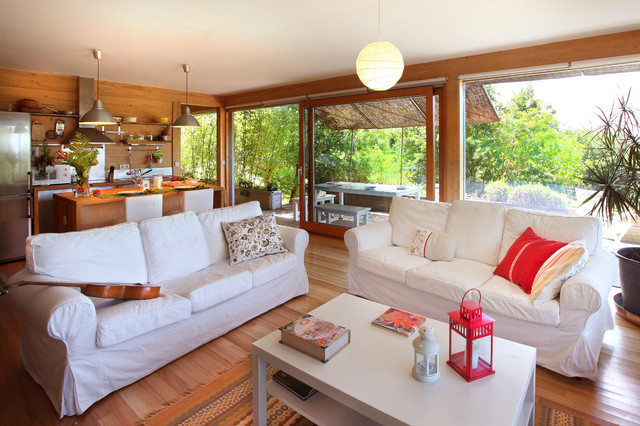 RUSTICASA | Casa do Brezo | Paredes de Coura tropical-living-room