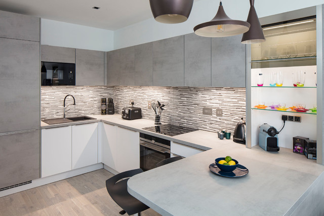 German kitchen design contemporaneo-cocina