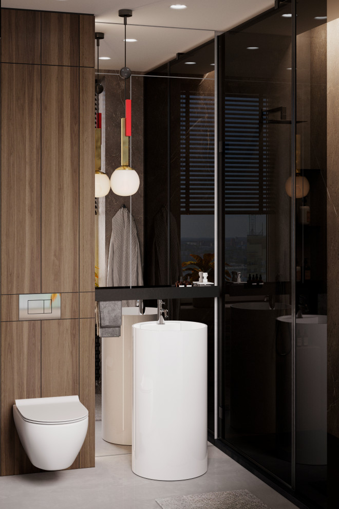 Дизайн трехкомнатной квартиры 90 кв. м.