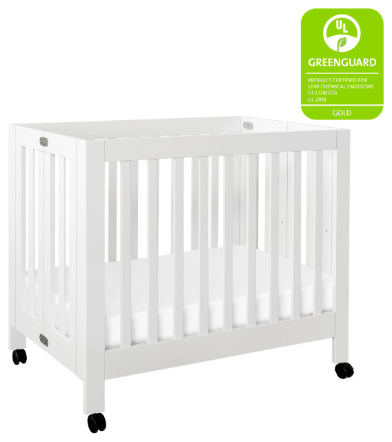 Origami Mini Crib Transitional Cribs by Million Dollar Baby