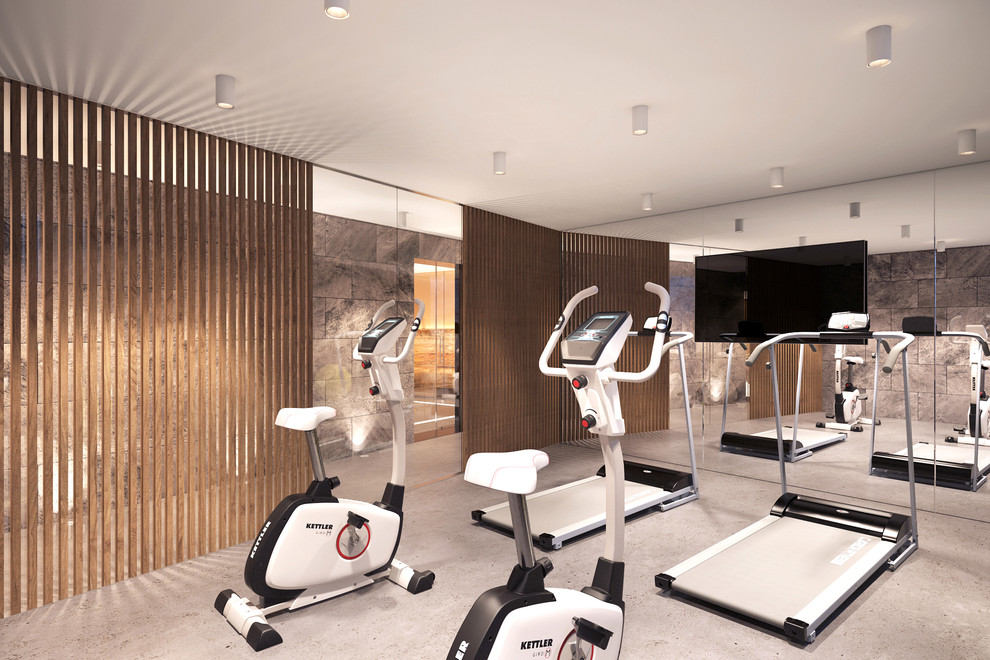 Интерьер загородного особняка в Москве