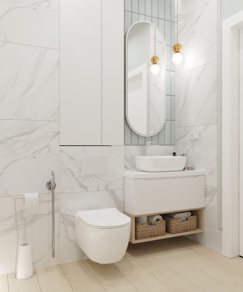 Ванная комната в ЖК Аристократ