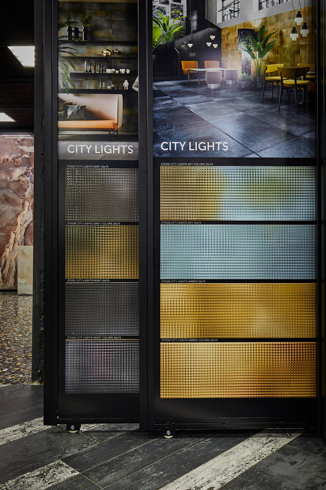 Экспозиция шоурума SpazioIris Moscow