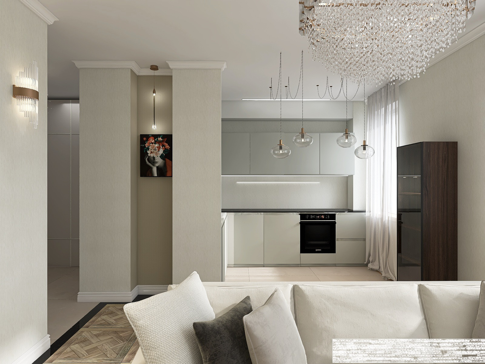 Подбор света в готовый интерьер