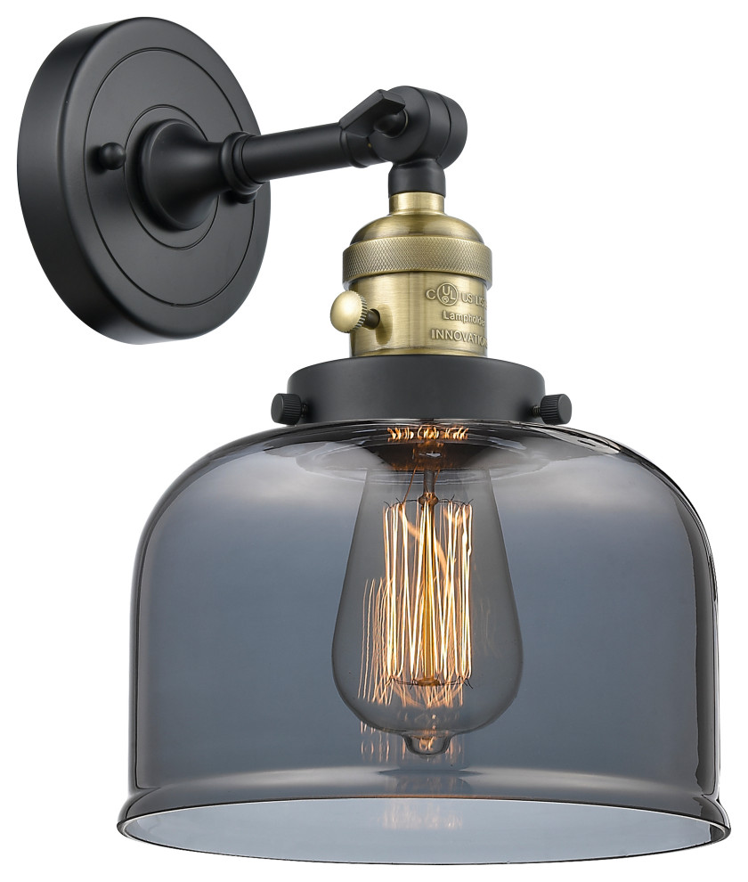 INNOVATIONS LIGHTING 203SW-BAB-G73-LED Large Bell 1 Light Sconce