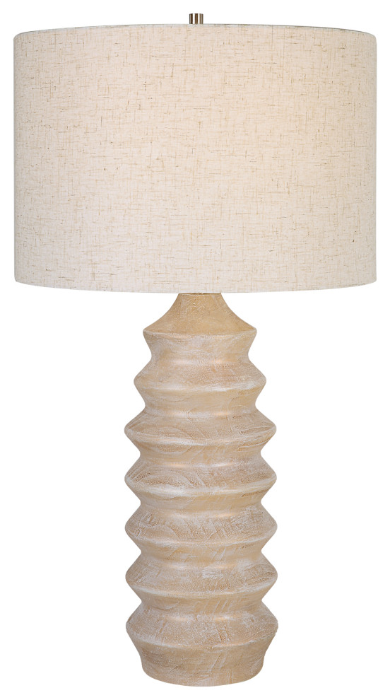 Uplift Geometric Table Lamp Farmhouse Table Lamps by Ownax Houzz