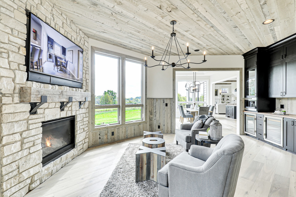 Sunroom - modern sunroom idea in Minneapolis