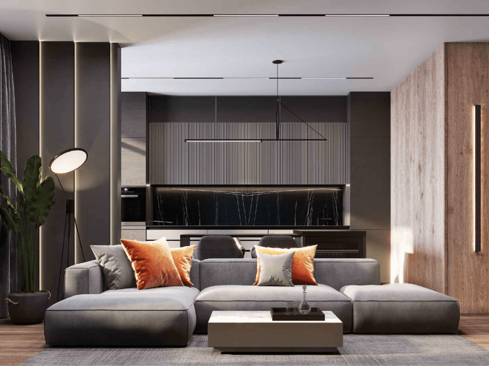 ДИЗАЙНЕРСКИЙ РЕМОНТ КВАРТИРЫ 84 М2 В ЖК РУМЯНЦЕВО-ПАРК