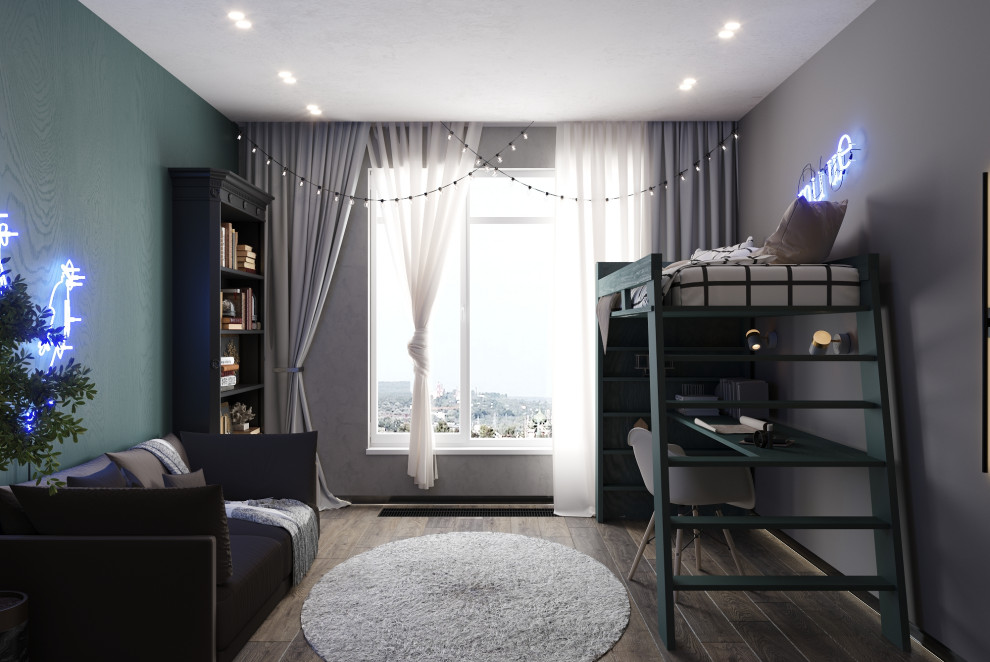 Двухуровневая квартира в Курске