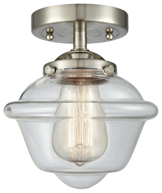 INNOVATIONS LIGHTING 2841CBABG532 Small Oxford 1 Light SemiFlush