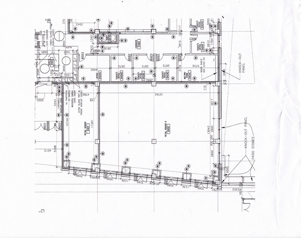 commercial space plan- pharmacy before