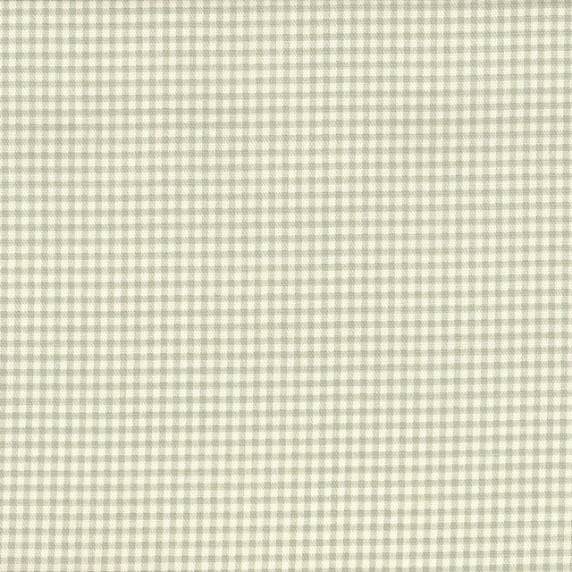 French Country Gingham Seafoam Green Rod Pocket Curtain Panels