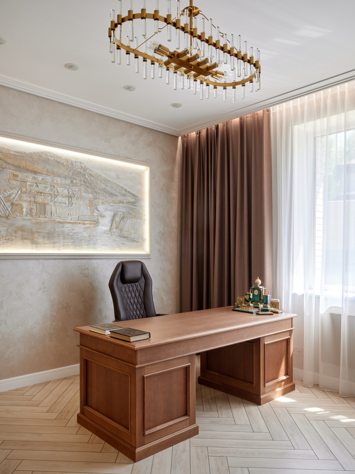 Дом 200м2 в современной классике