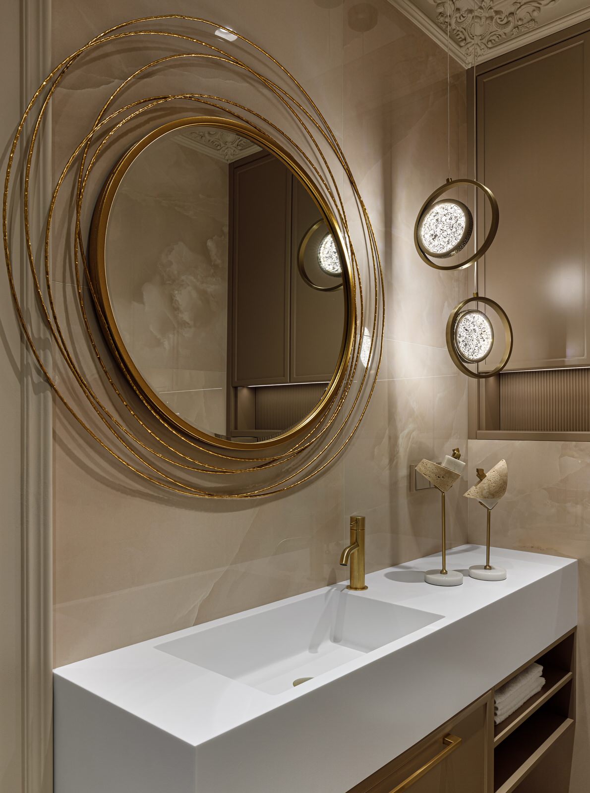 Дизайн-проект квартиры 139 м2 в ЖК "Spires"