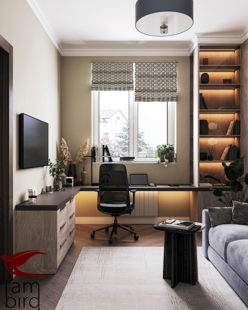 Современная классика с нотками ар-деко в КП "Гайд Парк"