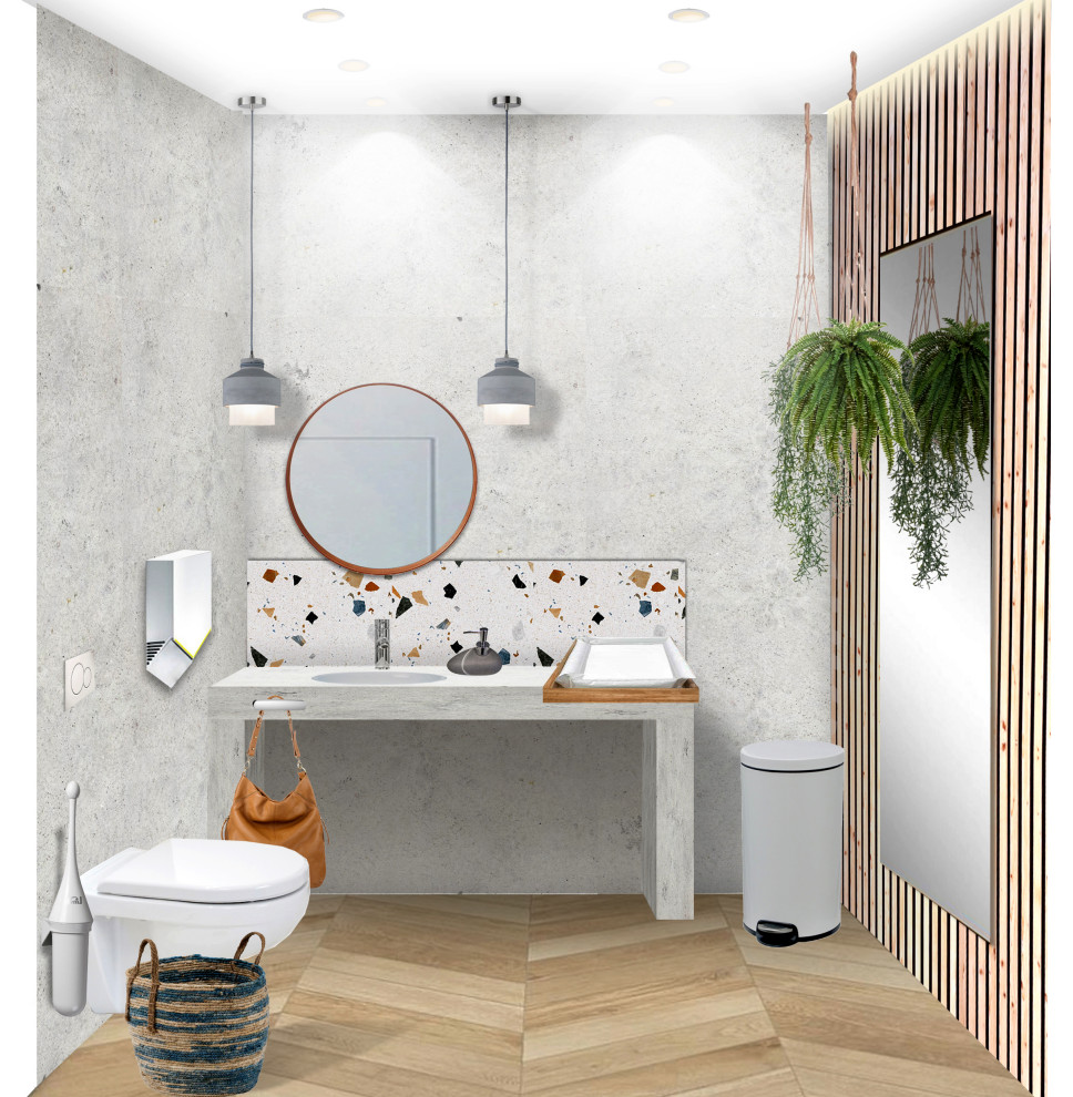 Санузел в шоуруме