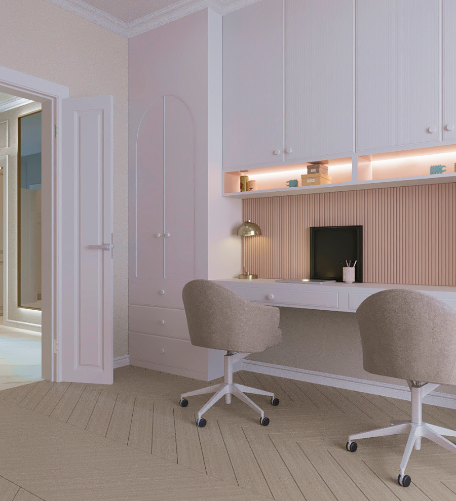 Квартира в стиле неоклассика в ЖК FAMILIA