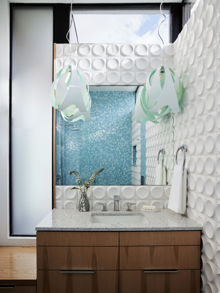 FH RESIDENCE - Modern - Powder Room - Houston - by Nina Magon Studio ...