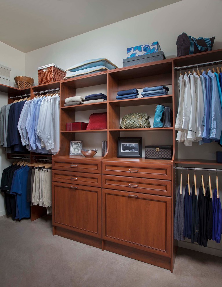 Warm Cognac Closets - Traditional - Closet - Phoenix - by ...