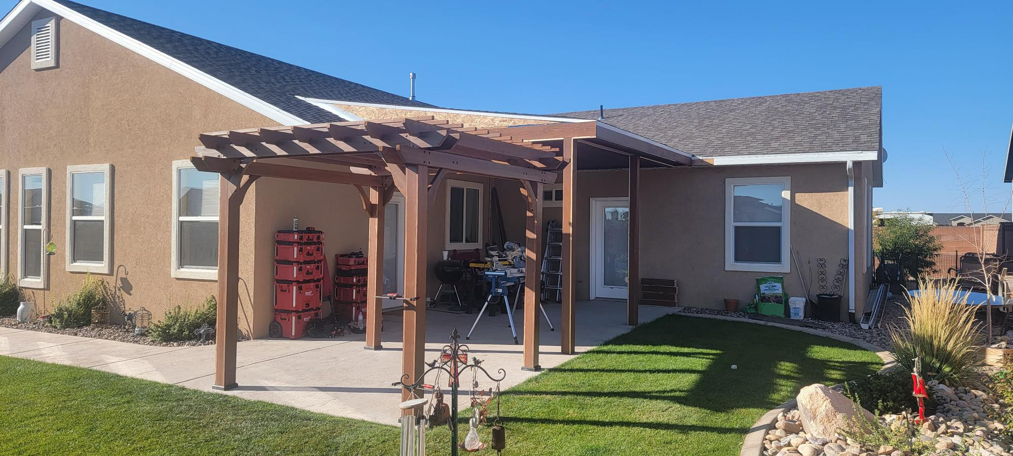 New Pergola Install