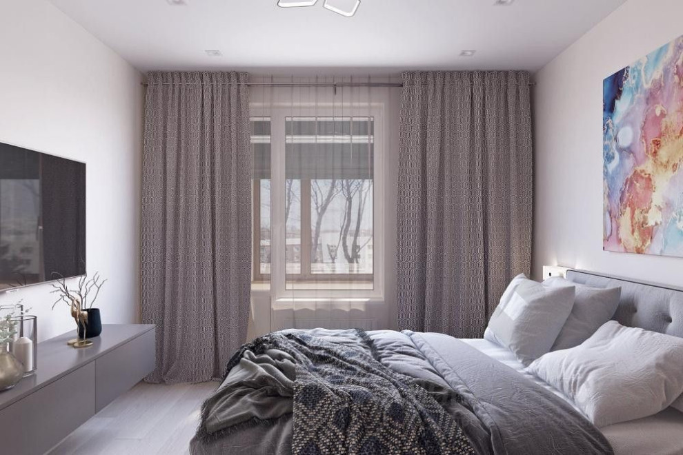 Дизайн-проект двухкомнатной квартиры 72 кв.м. в ЖК «Эталон-Сити»