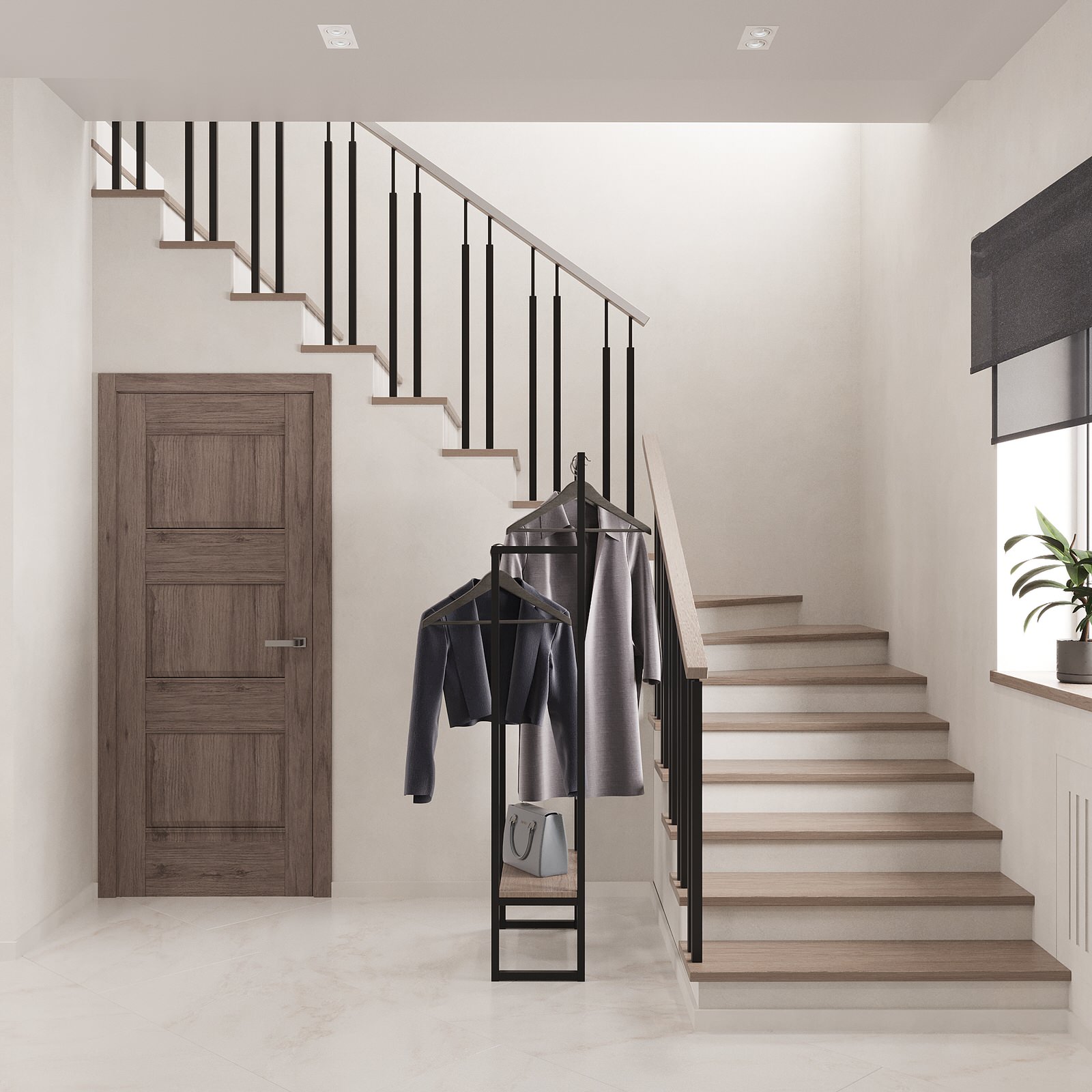 Таунхаус из "вторички" в современный интерьер