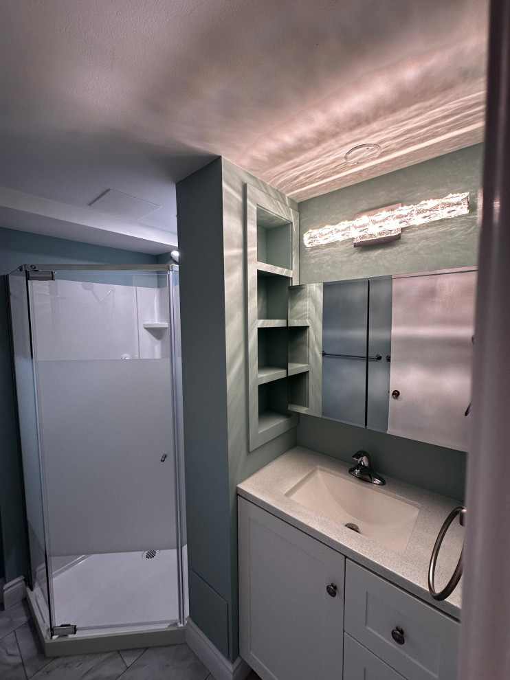 Eldorado Ave - Basement Bathroom Remodel